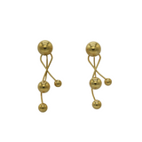 Earring Jupiter | gold plated