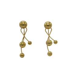 Earring Jupiter | gold plated