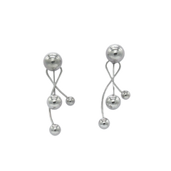 Earring Jupiter | silver plated