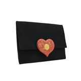 Tasche Clutch | schwarz